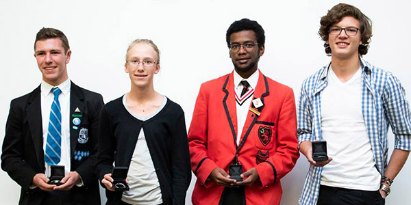 Top performers at the Wits Maths Competition